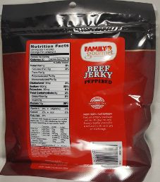 Family Gourmet - Peppered Beef Jerky