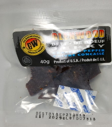 Glenwood Smoked Meats - Cracked Pepper Beef Jerky