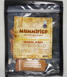 Halal Mummified Jerky - Nefirtiti Mango Habanero Halal Chicken Jerky