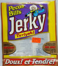 Pecos Bill's - Teriyaki Beef Jerky (Recipe #1)