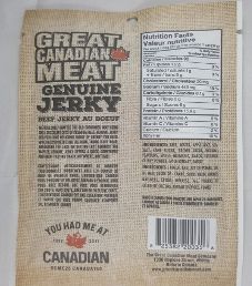 Great Canadian Meat - Original Beef Jerky (Recipe #2)