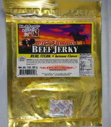 Jeff's Famous Jerky - Black Pepper & Sea Salt Beef Jerky