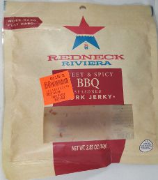 Redneck Riviera - Sweet & Spicy BBQ Pork Jerky