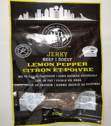MTL Jerky - Lemon Pepper Beef Jerky MTL Jerky - Lemon Pepper Beef Jerky