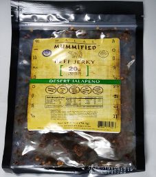 Halal Mummified Jerky - Desert Jalapeno Halal Beef Jerky (Review #2)