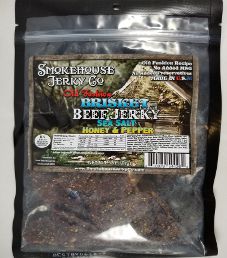 Smokehouse Jerky Co. - Sea Salt Honey & Pepper Beef Jerky (Recipe #2)