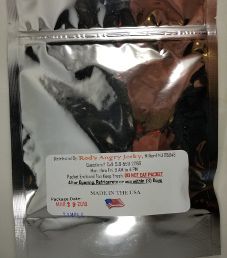 Rod's Angry Jerky - Angry Texas Bee Beef Jerky