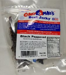 Crazy Mike's Beef Jerky - Black Peppered Beef Jerky (Recipe 2)
