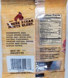 Cattleman's Cut - Peppered Beef Jerky