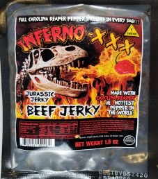 Jurassic Jerky - Inferno-XXX Beef Jerky