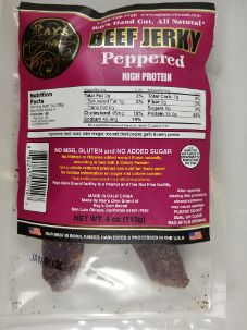 Ray's Own Brand - Peppered Beef Jerky