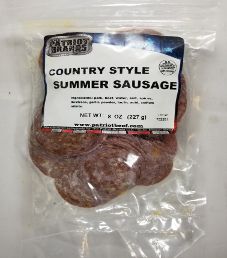 The Patriot Brands Jerky - Country Style Beef Pork Summer Sausage