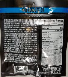 Wicked Cutz - Original Peppered Beef Jerky