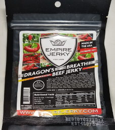 Empire Jerky - Dragon's Breath Beef Jerky