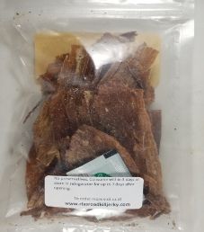 Ria's RoadKill Jerky - Mesquite Beef Jerky Chips