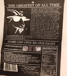 The G.O.A.T Beef Jerky Company - Original Beef Jerky (Review #2)