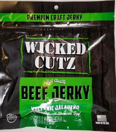 Wicked Cutz - Volcanic Jalapeno Beef Jerky