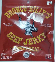 Bronco Billy's Beef Jerky - Sweet Heat Beef Jerky