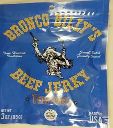Bronco Billy's Beef Jerky - Teriyaki Beef Jerky