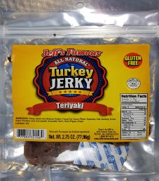 Jeff's Famous Jerky - Teriyaki Turkey Jerky