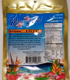 Maui~Licious - Hot Beef Jerky (Review #2)
