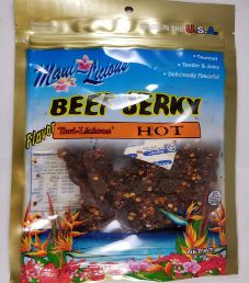 Maui~Licious - Hot Beef Jerky (Review #2)