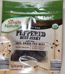 Simply Nature - Peppered Organic Beef Jerky