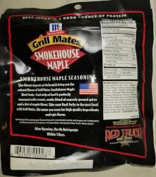 Grill Mates - Smokehouse Maple Beef Jerky
