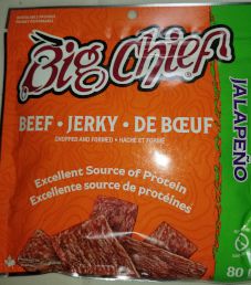 Big Chief Meat Snacks - Jalapeno Beef Jerky