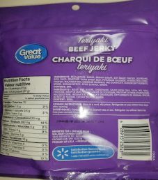 Great Value - Teriyaki Beef Jerky