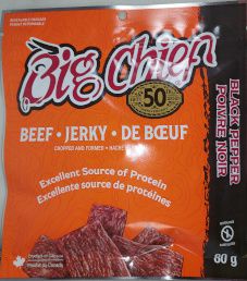 Big Chief Meat Snacks - Black Pepper Beef Jerky