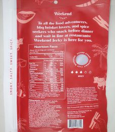 Weekend Jerky - Crispy Beef Brisket Jerky