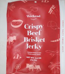 Weekend Jerky - Crispy Beef Brisket Jerky