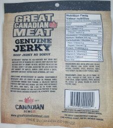 Great Canadian Meat - Original Beef Jerky