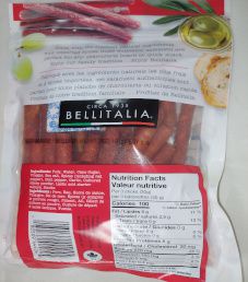 Bellitalia - Hot Salami Sticks