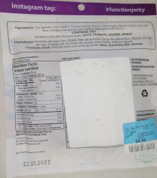 Function Jerky - Sweet BBQ Vegan Jerky