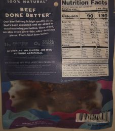 Stryve - Hickory Seasoned Beef Biltong