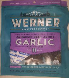 Werners - Garlic Beef Jerky