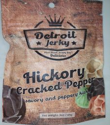 Detroit Jerky - Hickory Cracked Pepper Vegan Jerky