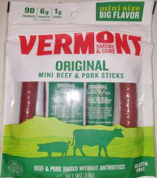 Vermont Smoke & Cure - Original Beef Pork Sticks