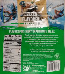 Baja Jerky - Lime Serrano Pepper Beef Jerky