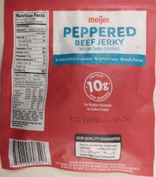 Meijer - Peppered Beef Jerky