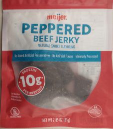 Meijer - Peppered Beef Jerky