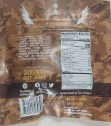 Soldier Boy Beef Jerky - Original Beef Jerky
