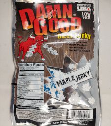 Damn Good Jerky - Maple  Beef Jerky
