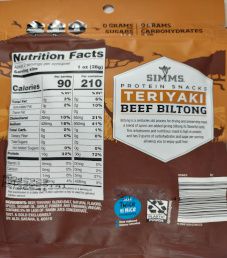 Simms - Teriyaki Biltong