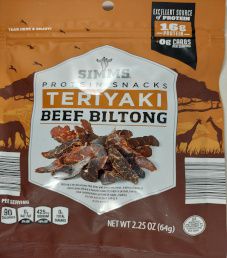 Simms - Teriyaki Biltong