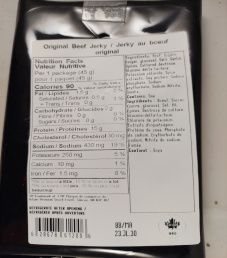 Western Survivor Beef Jerky - Original Beef Jerky