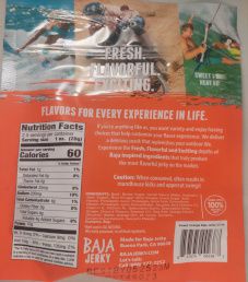Baja Jerky - Sweet Orange Beef Jerky