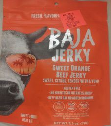 Baja Jerky - Sweet Orange Beef Jerky